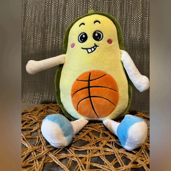 Other - Avocado Plush Pillow,Cute Basketball Stuffed Animal